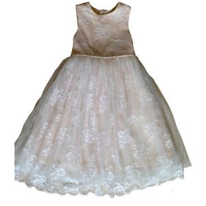 Flower Girl Ivory Dress